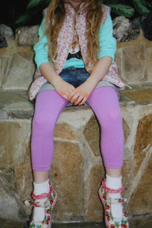 What she wore – spring shorts