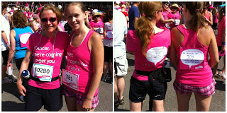 I ran Race for Life!