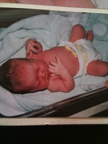 Birth of a beautiful girl
