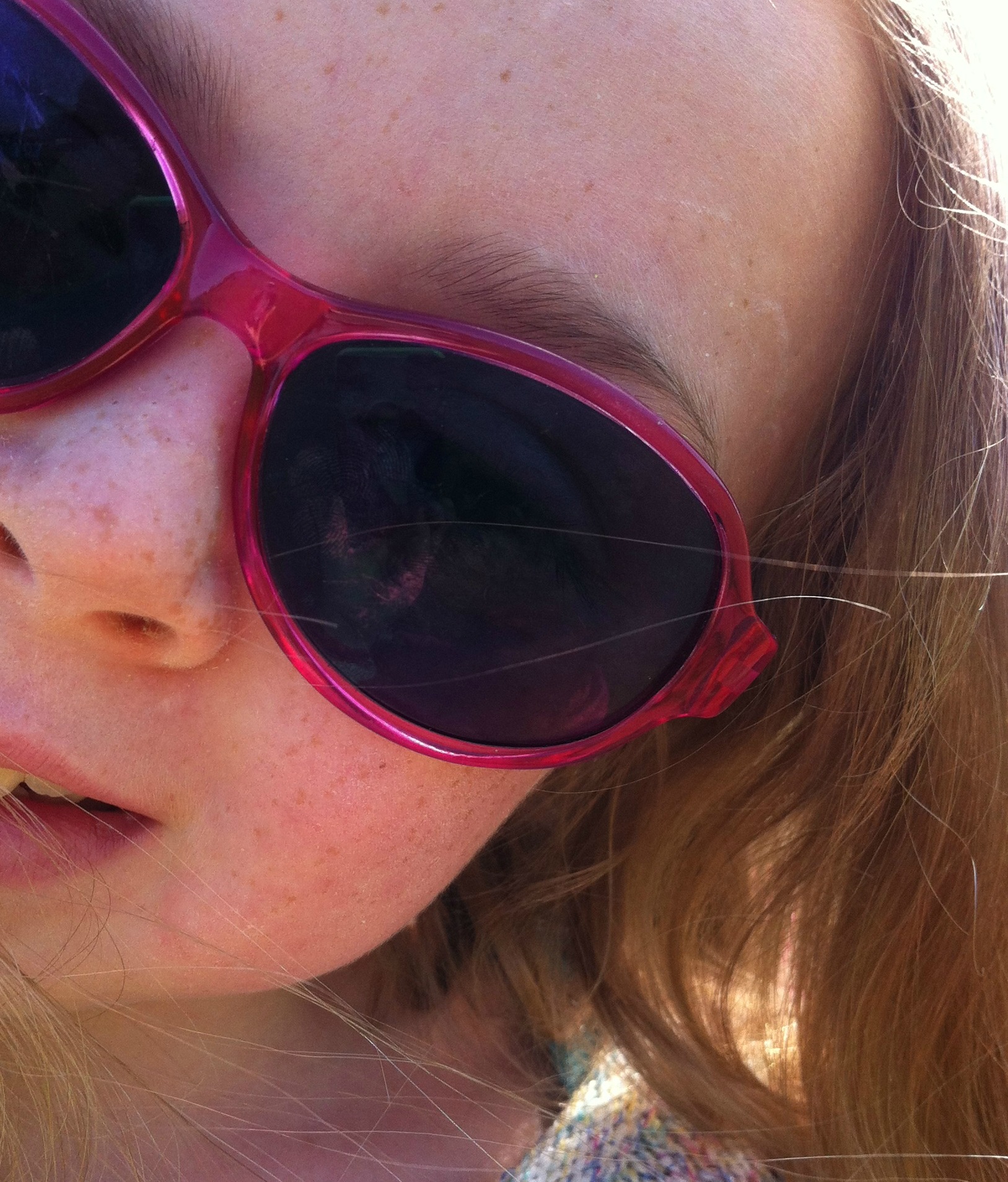 Daughter, selfie, sunglasses, summer, 365