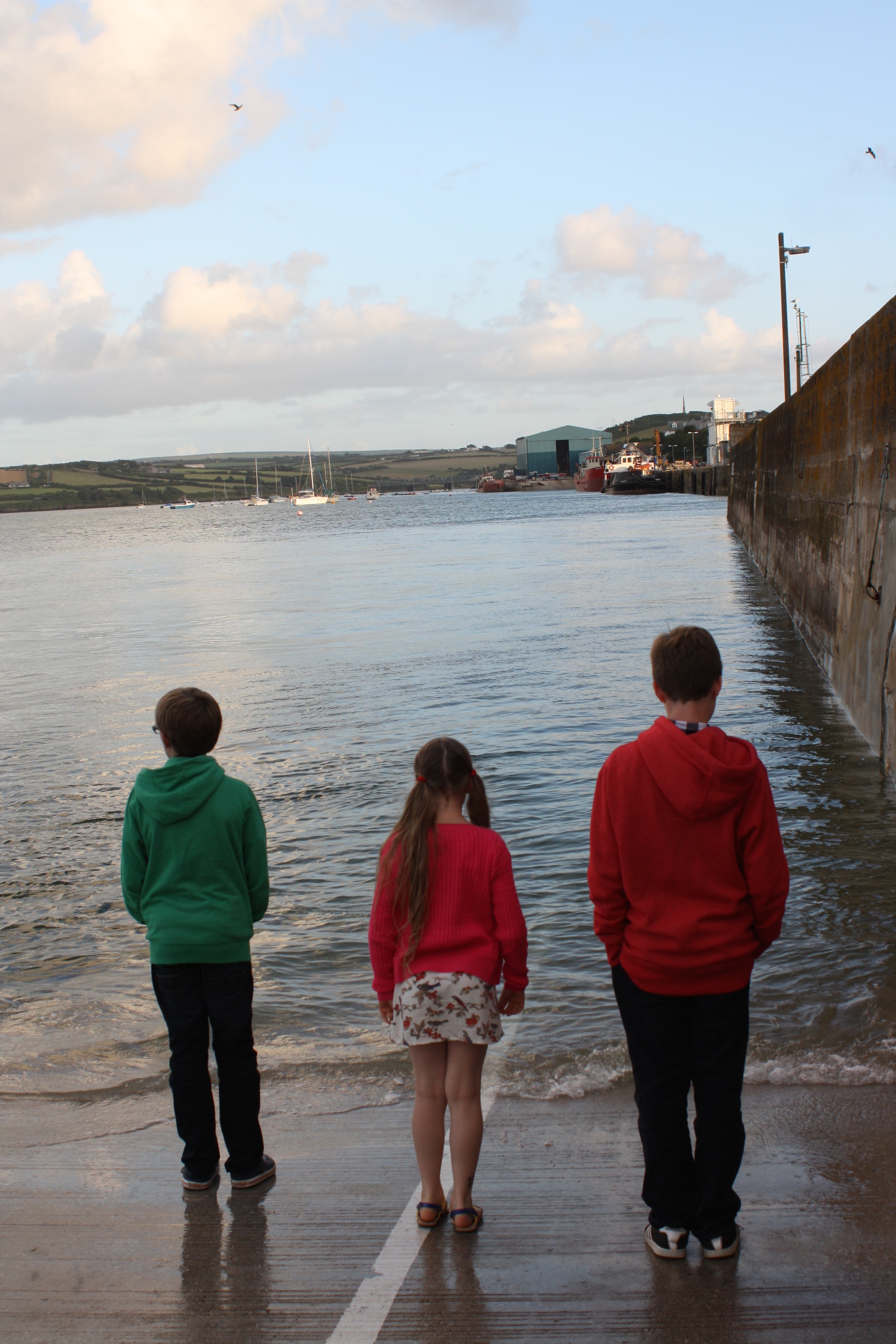 Kids, Sea, Holiday, Padstow