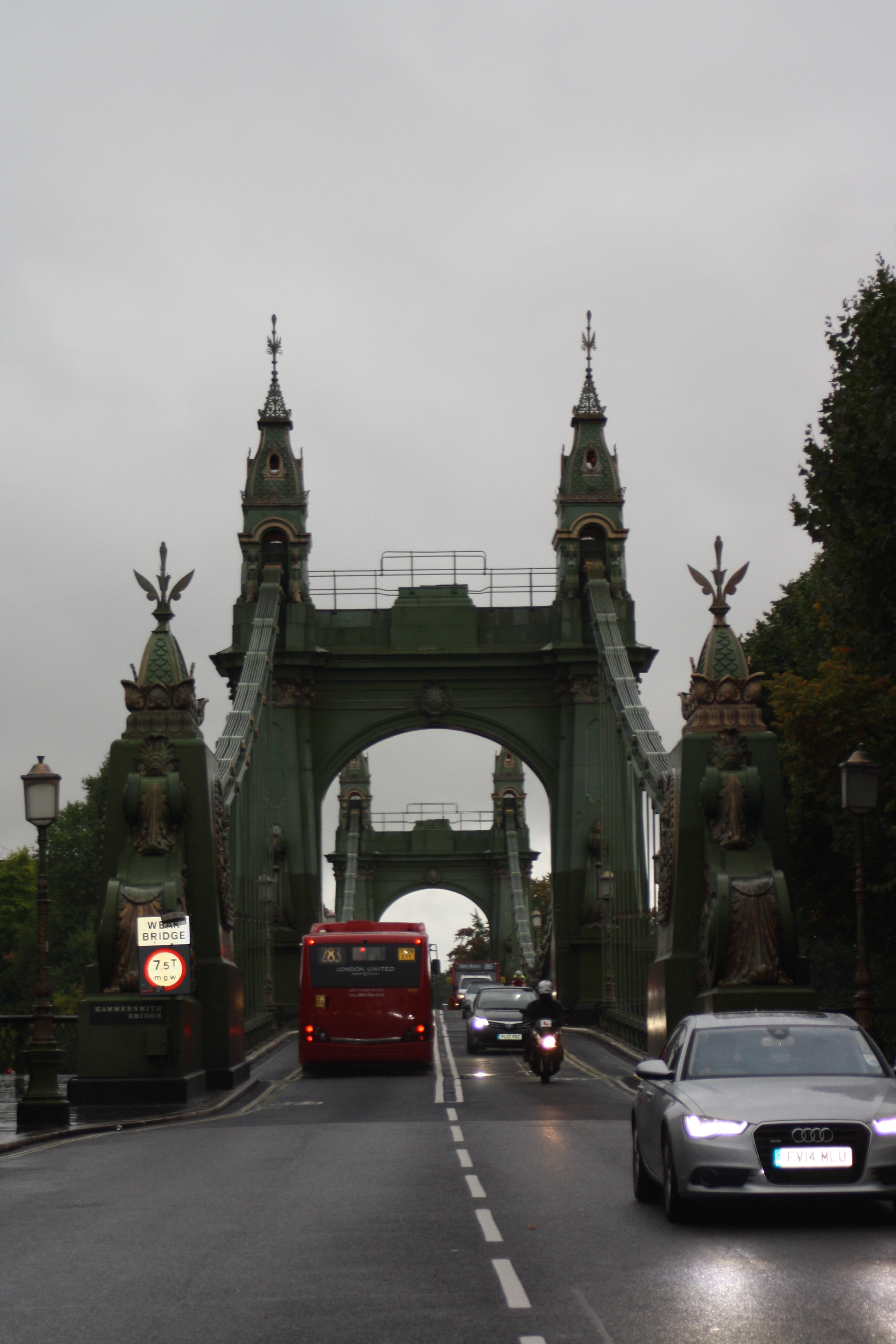Hammersmith bridge, Hammersmith, London, 365