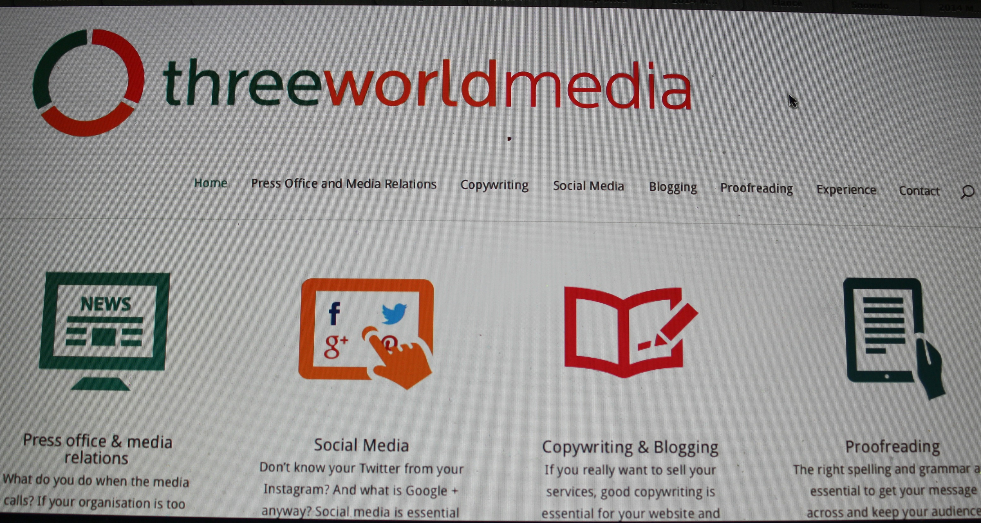 Business, Website, Freelance, Three World Media