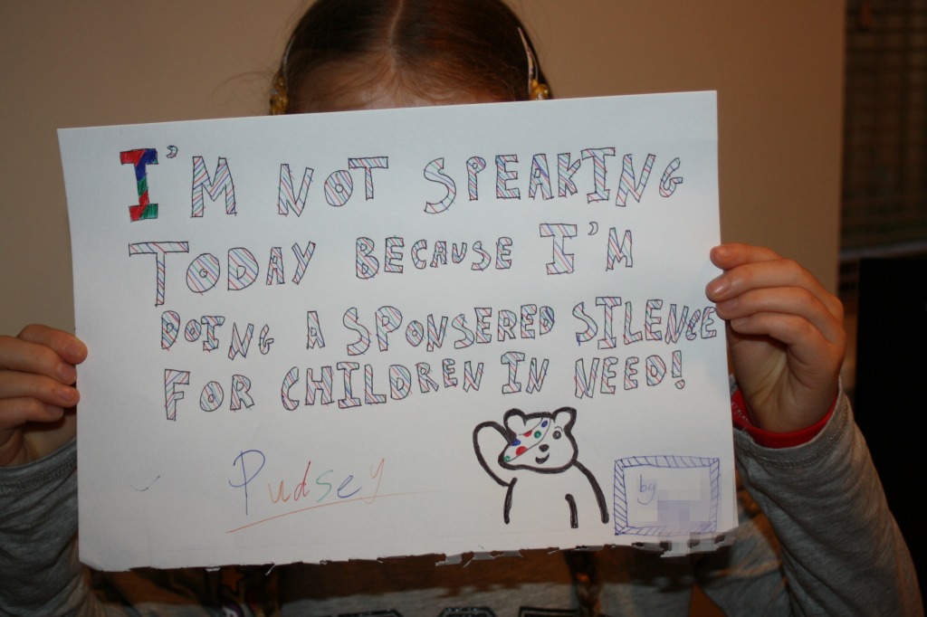 Silent Sunday, My Sunday Photo, Children in Need