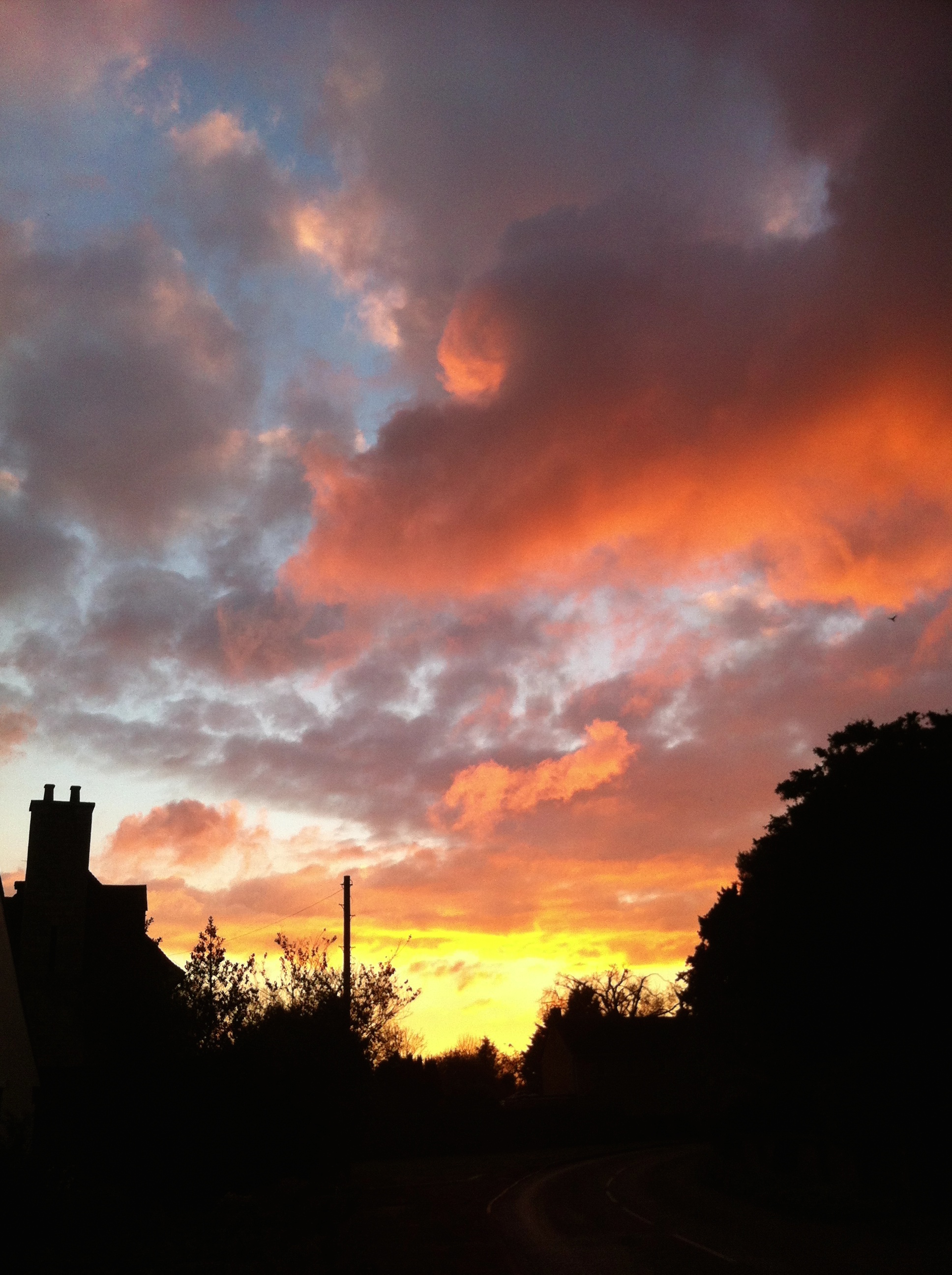 Sunset, autumn, 365