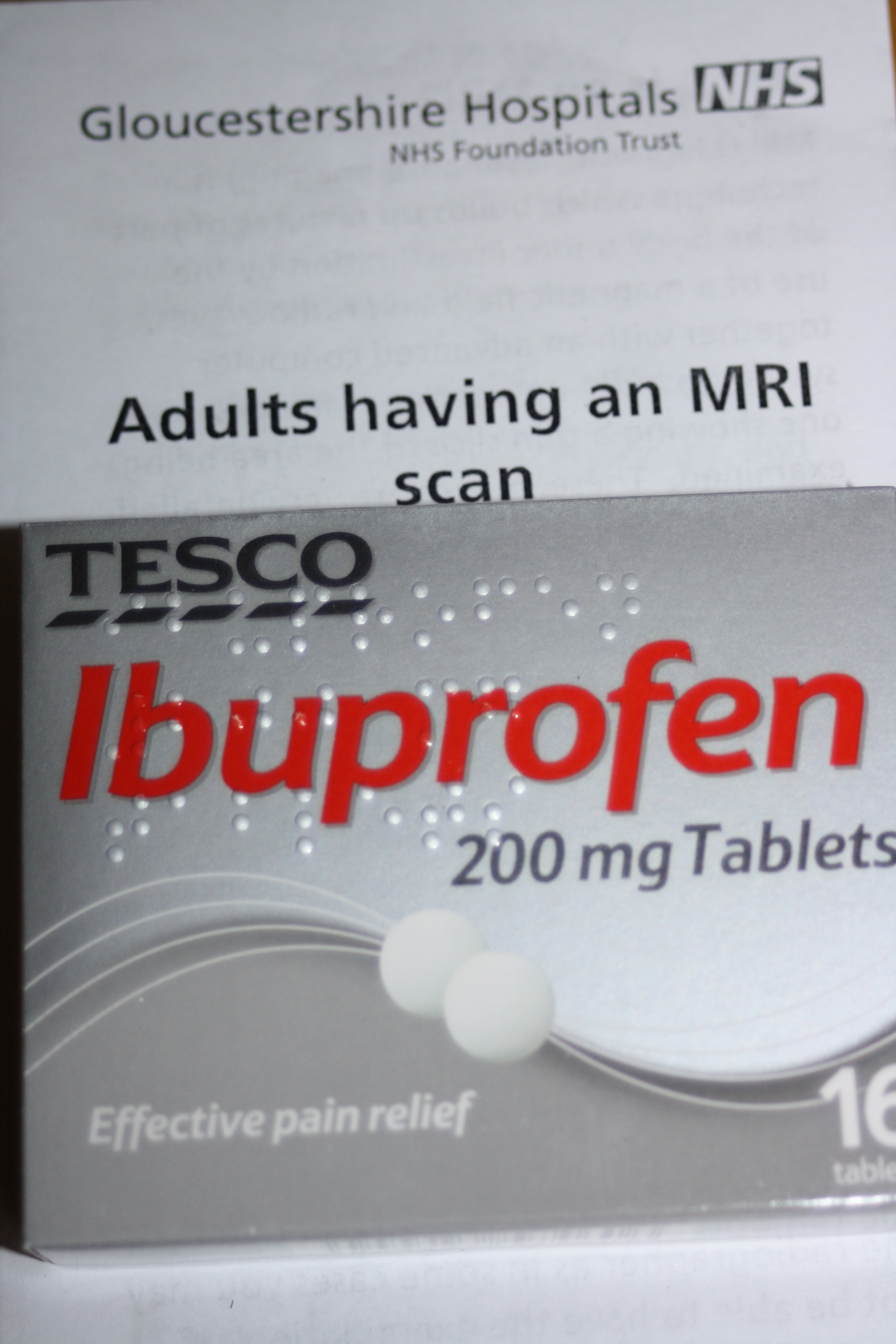 Bad leg, Painkillers, Doctor, Hospital