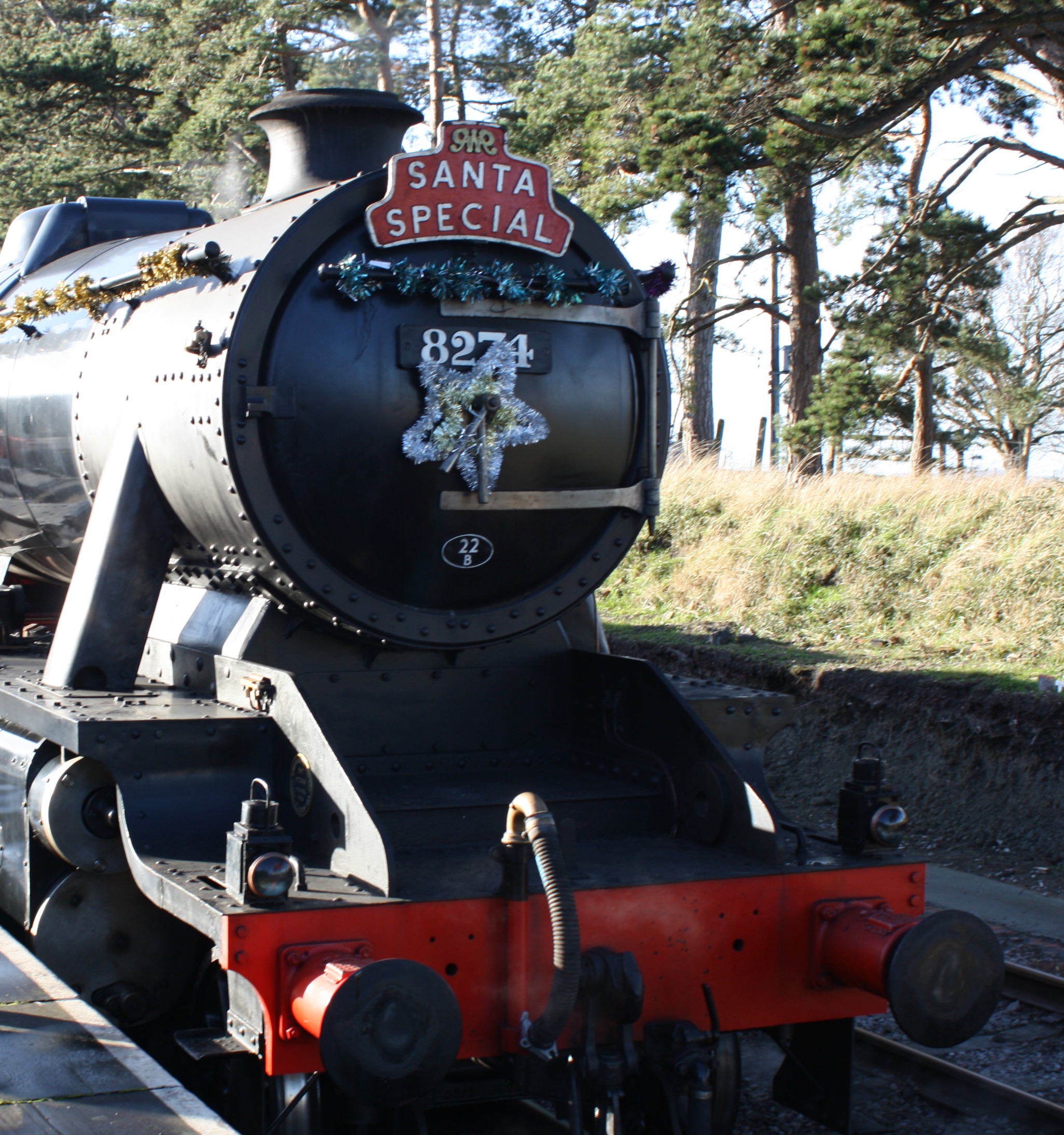 Santa train, Christmas, Tradition