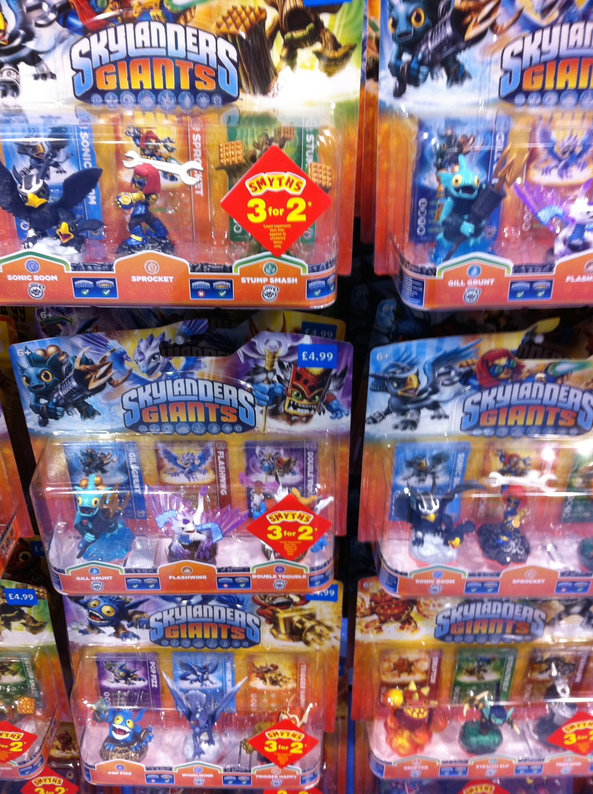Skylanders, Christmas, 3 for 2