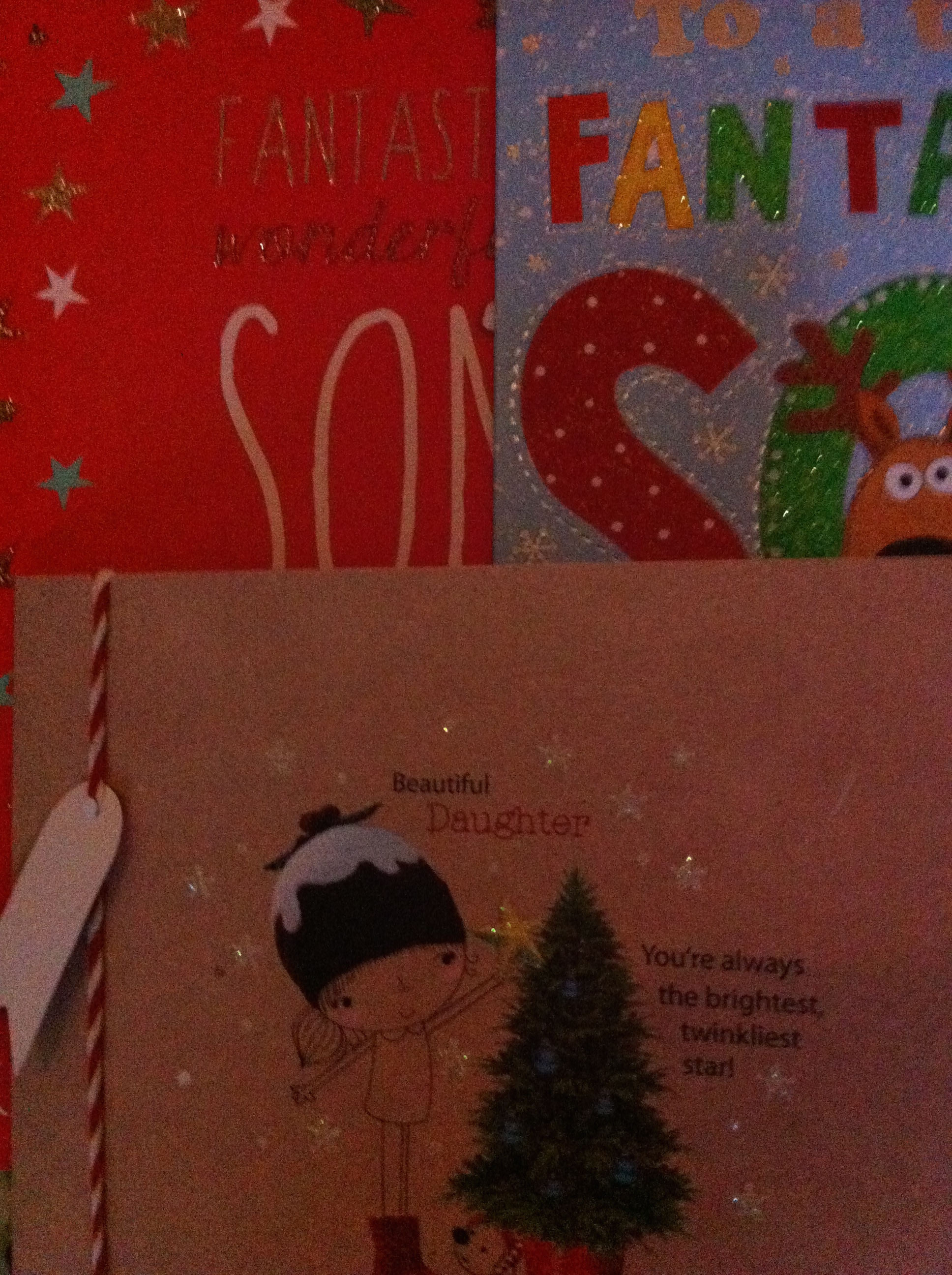 Christmas cards, family, Christmas