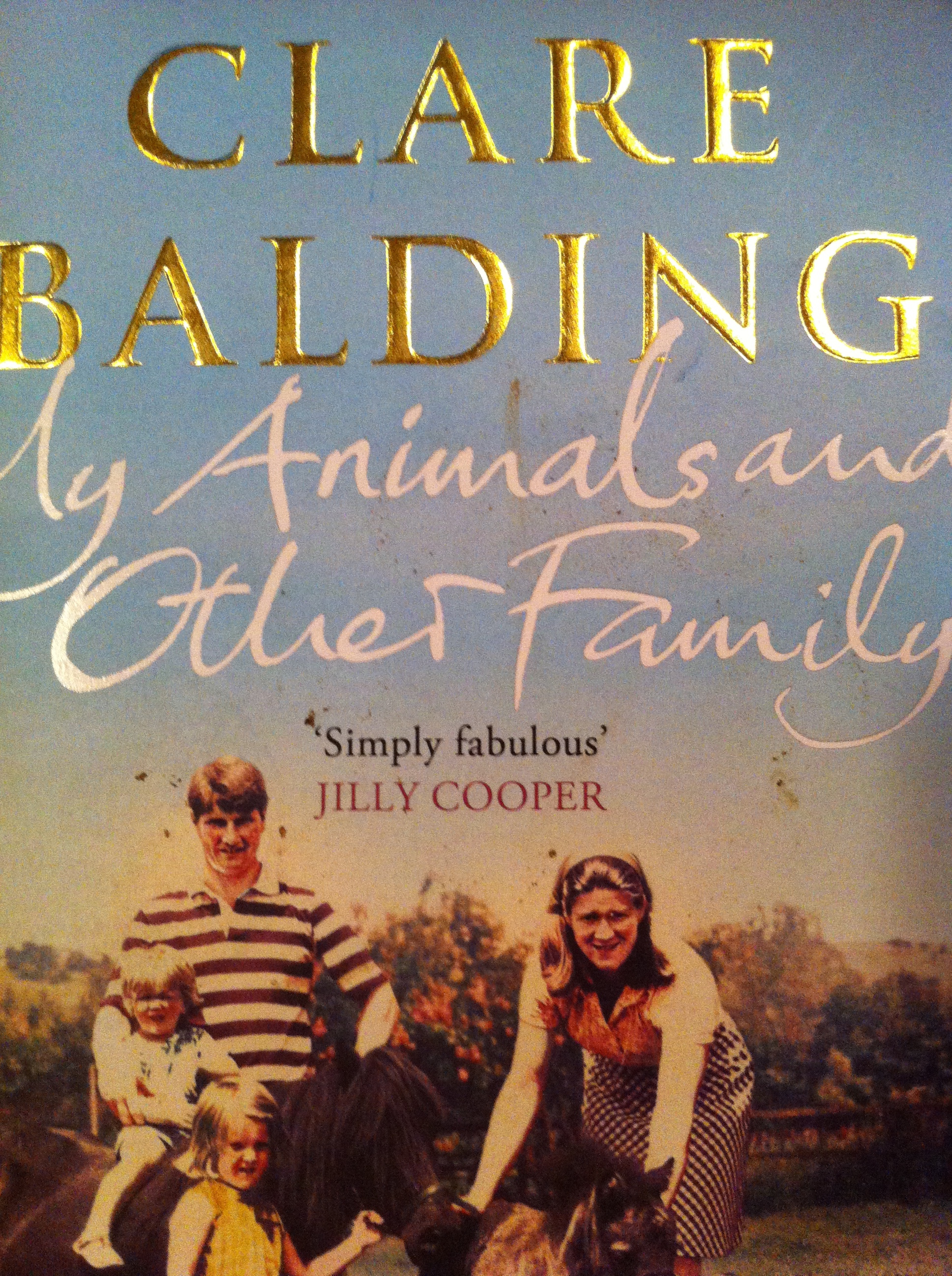 My Animals and Other Family, Clare Balding, Book review