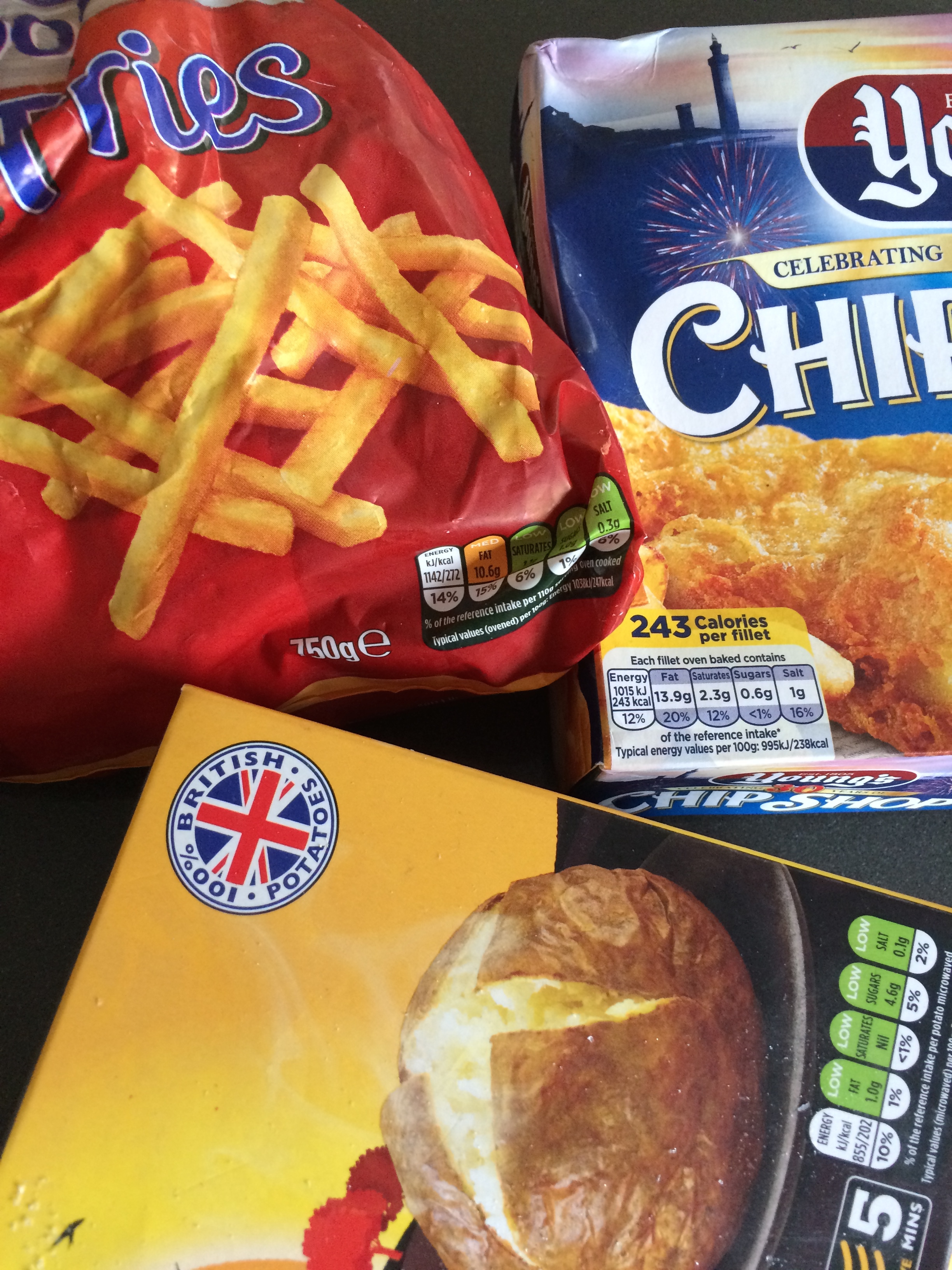 Food, Meal planning, Chips, Fish