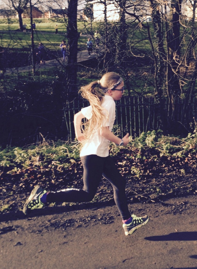 Daughter, Running, Parkrun, Birthday, 10th birthday