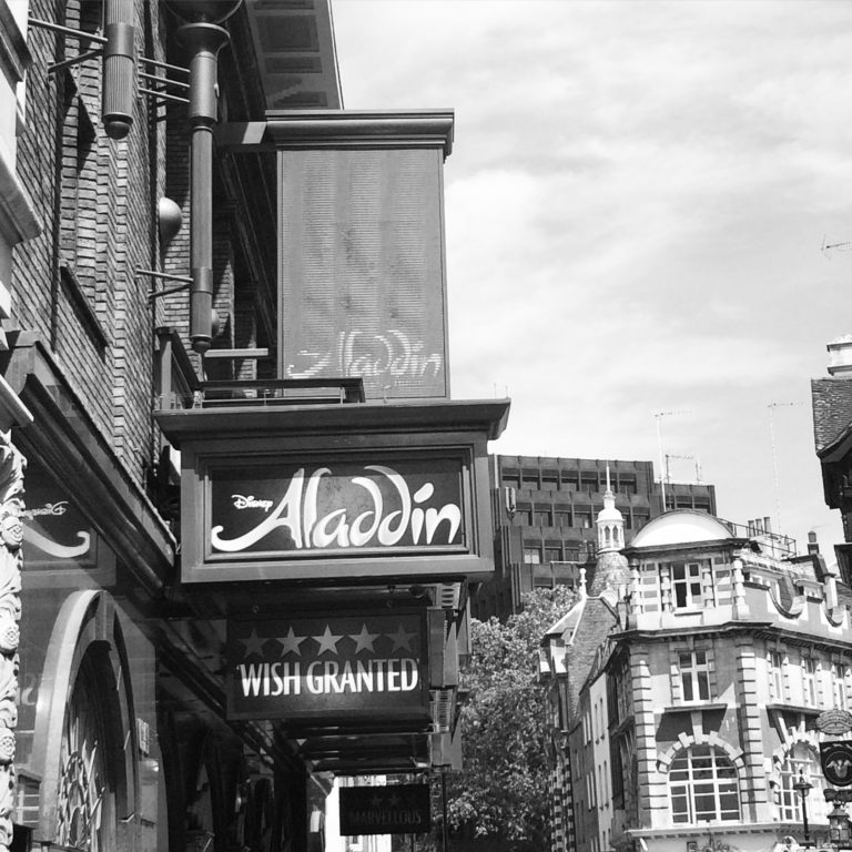 Aladdin, London, West End, Silent Sunday, My Sunday Photo