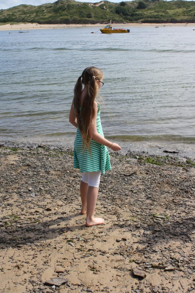 Daughter, Padstow, Cornwall, Holiday