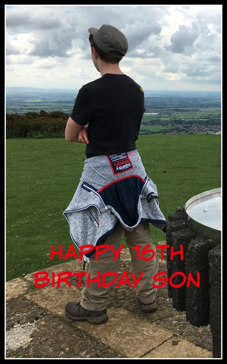 Son, 16th birthday, Birthday