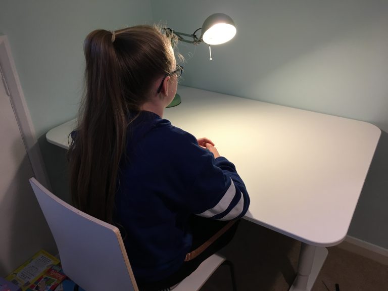 Daughter, Desk, Bedroom, 365
