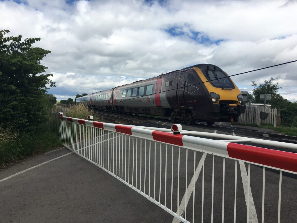 Railway, Level crossing, Silent Sunday, My Sunday Photo
