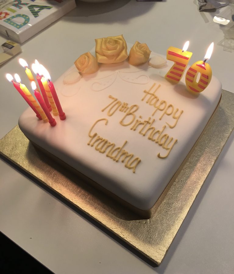 Birthday cake, Birthday, 70th birthday, Silent Sunday, My Sunday Photo
