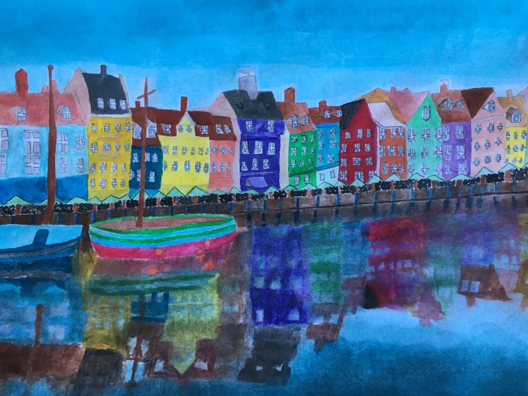Painting, Art, Daughter, Copenhagen, Silent Sunday, My Sunday Photo