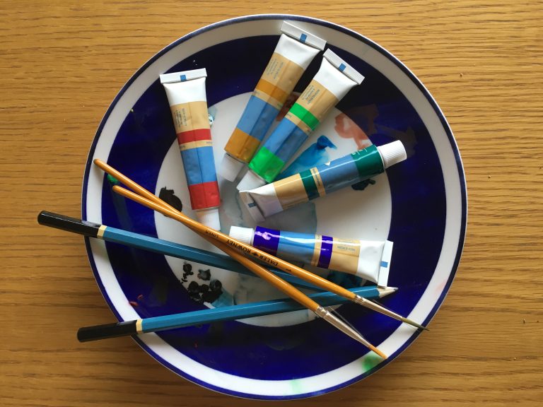 Art materials, Paints, Pencils, Art GCSE, Year 10