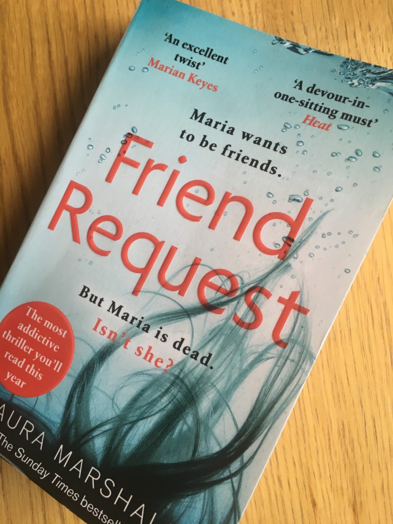 Friend Request by Laura Marshall, Friend Request, Book review