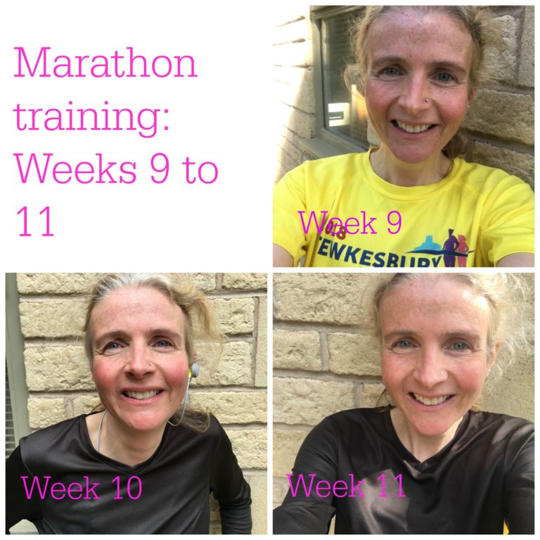 Marathon training, Running, Runner, Selfies, Marathon training weeks 9 to 11