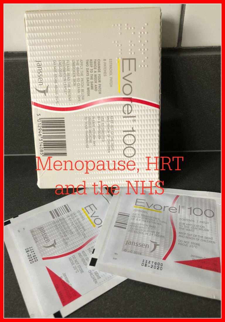 HRT, HRT patches, Menopause, Menopause HRT and the NHS