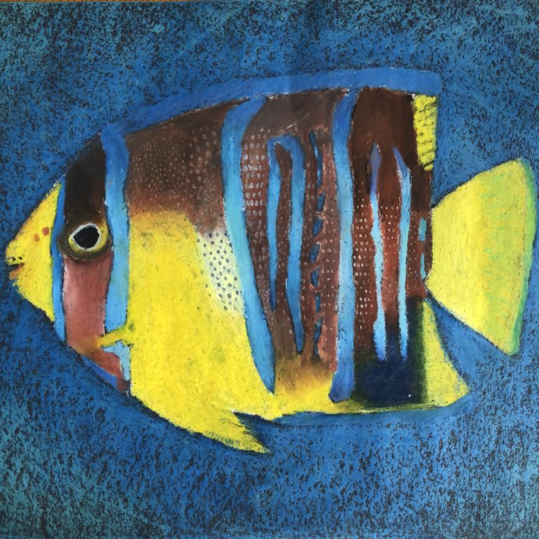 Artwork, Daughter, Oil pastels, My Sunday Photo, Silent Sunday