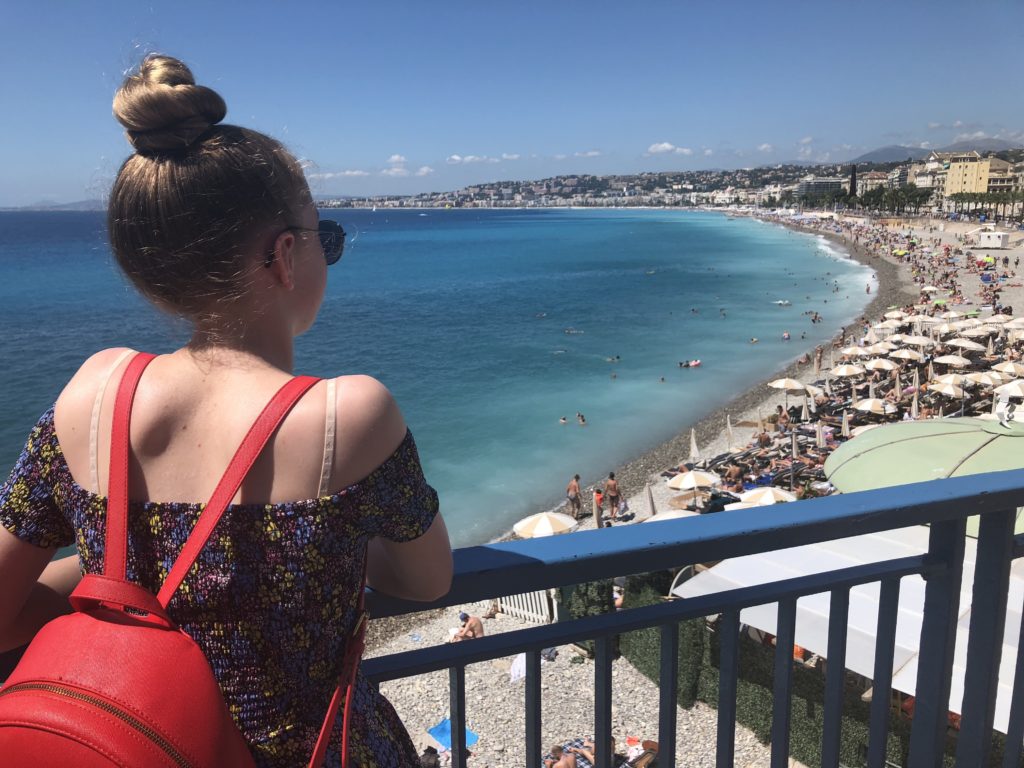 Nice, Sea, France, Holiday, Holiday to Nice with teenagers, Daughter