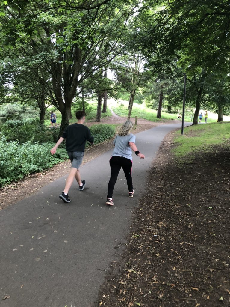 parkrun, Walking, Son, Avulsion fracture and recovery part 2