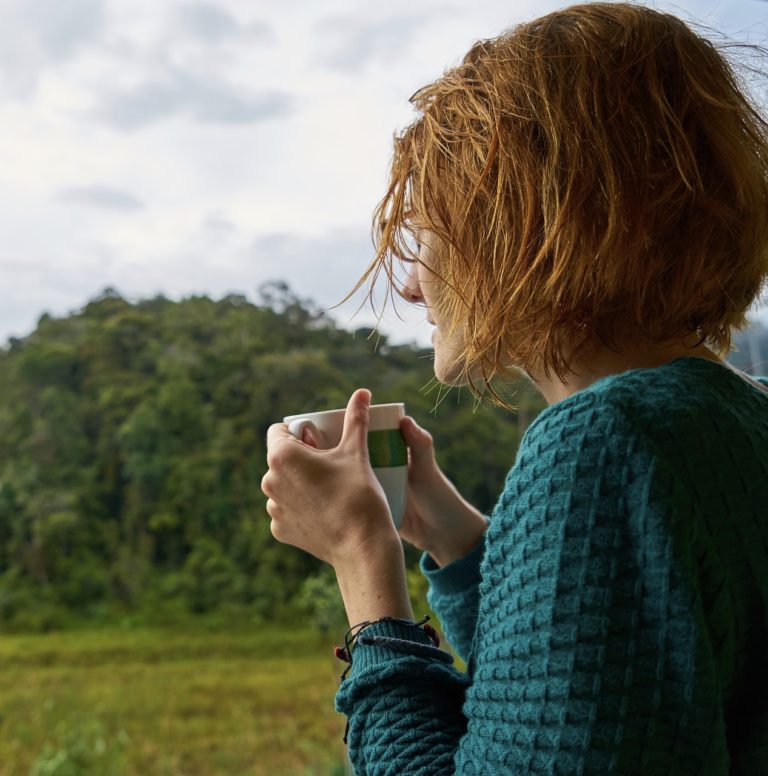 Coffee, Woman, Safe space blogging, Aspergers
