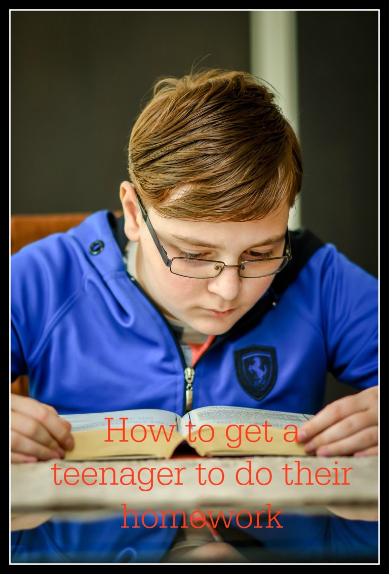 Homework, Teenager, School, How to get a teenager to do their homework