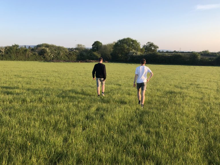 Sons, Boys, Teenagers, Walking, Countryside, Silent Sunday, My Sunday Snapshot