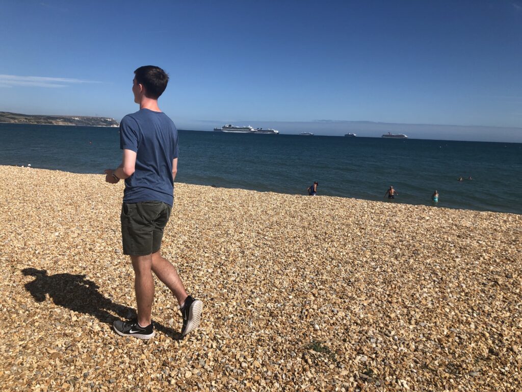 Weymouth, Son, Teenager, Beach, Silent Sunday, My Sunday Photo