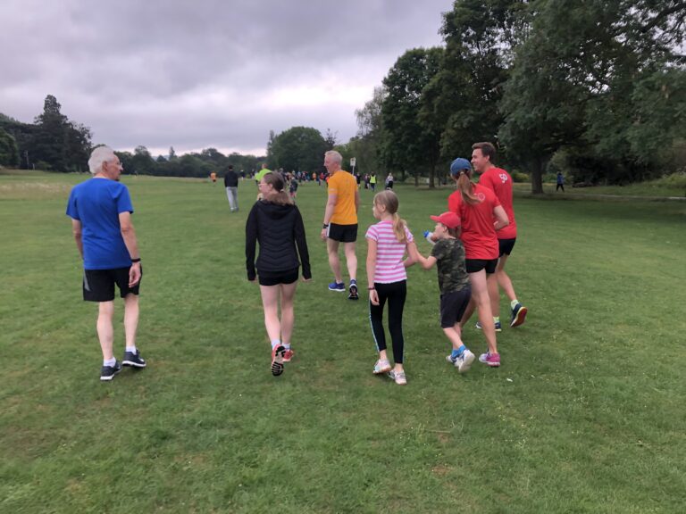 parkrun, family, runners, husband, daughter