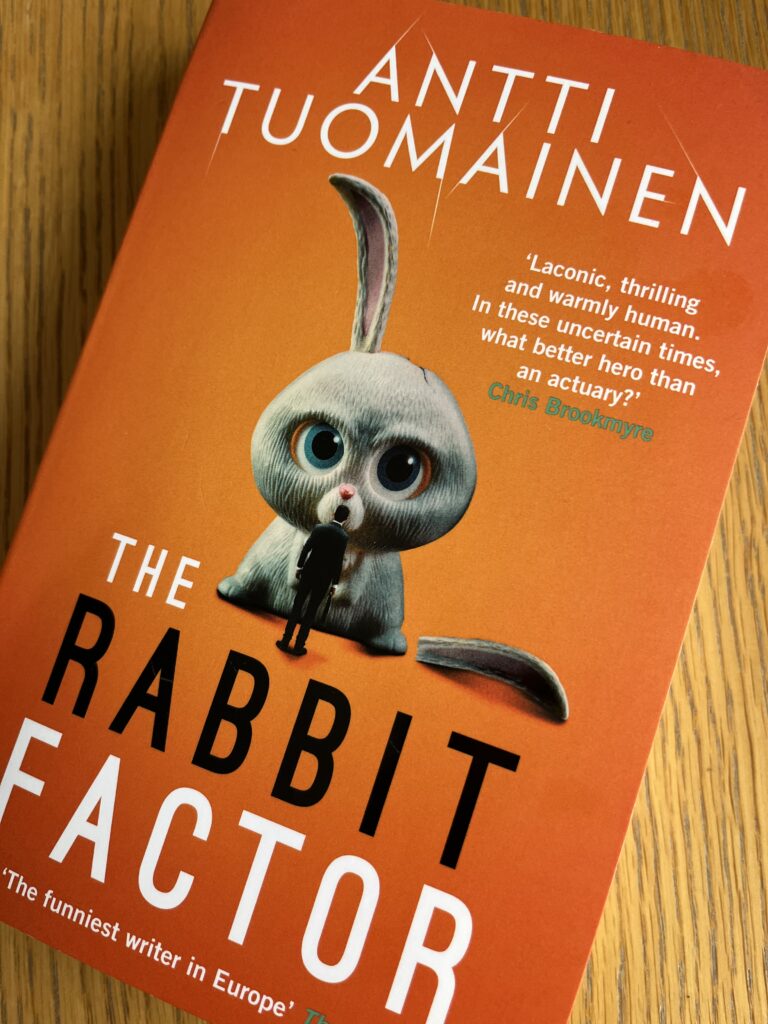 The Rabbit Factor by Antti Tuomainen, The Rabbit Factor, Antti Tuomainen, Book review