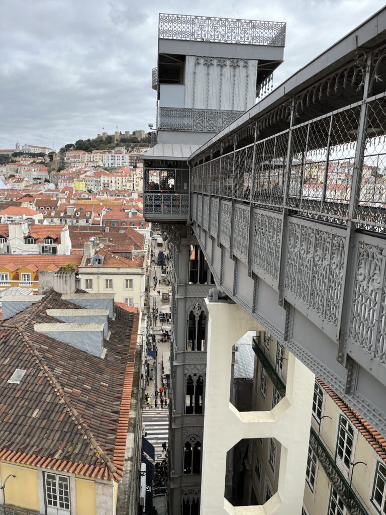 Santa Justa Elevator, Lisbon, Holiday to Lisbon, Things to do in Lisbon, View from Santa Justa Elevator