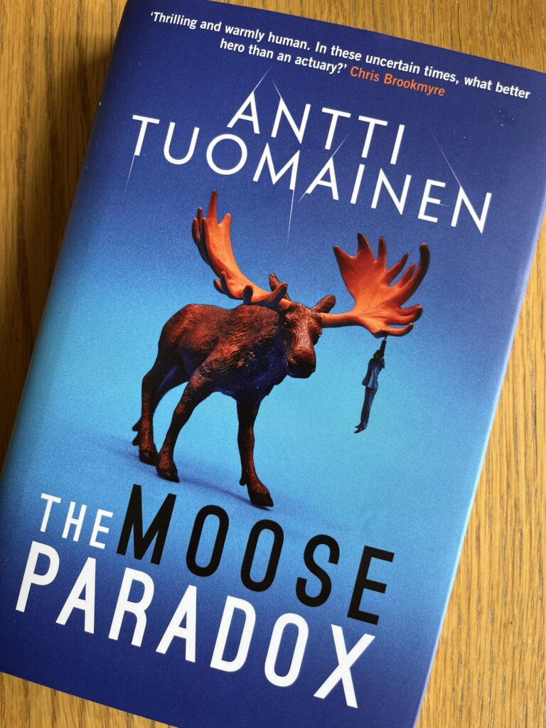 The Moose Paradox by Antti Tuomainen, The Moose Paradox, Antti Tuomainen, Book review