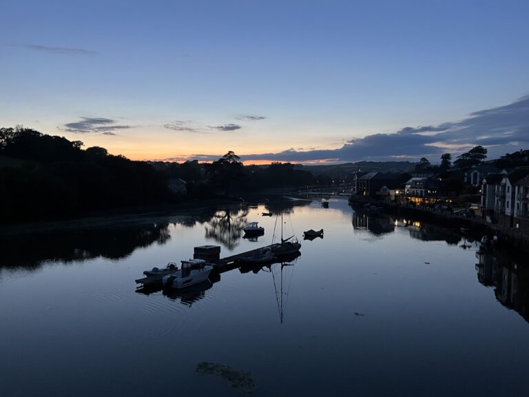 Sunset, Estuary, Kingsbridge, Devon, Reflection, Silent Sunday, My Sunday Photo